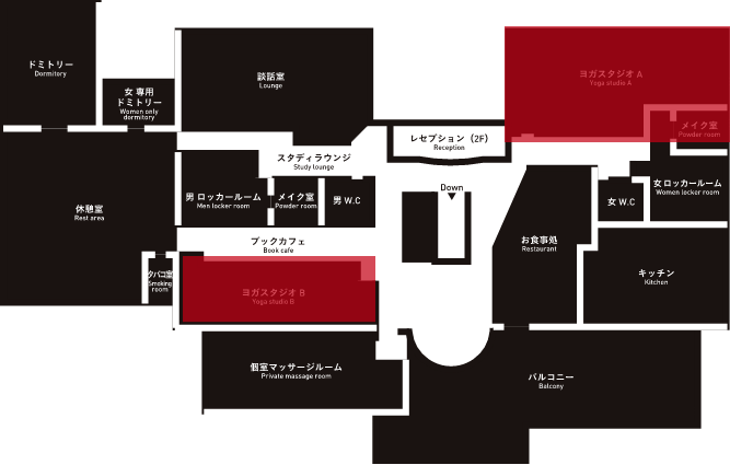 ヨガスタジオ