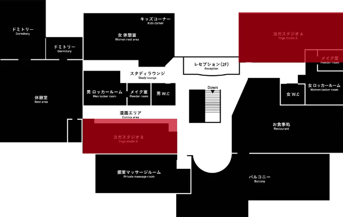 ヨガスタジオ